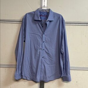 3633 Robert Graham Men's Shirt Long Sleeve Button Up‎ Size 2xl